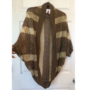 Brown & Gold Shawl 